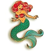 Pinsanity Mermaid Enamel Lapel Pin