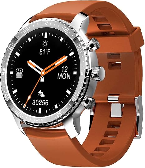 Amazon.com: Tinwoo Smart Watch para teléfonos Android/iOS, soporte de carga  inalámbrica, Bluetooth Health Tracker con monitor de frecuencia cardíaca,  reloj inteligente digital para mujeres y hombres, 5ATM impermeable (banda  plateada)