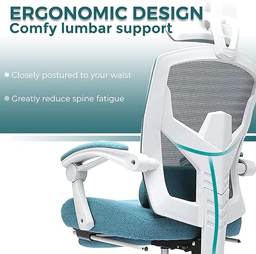 Marsail Armless Office Chair Mid Back Modern Executive Computer