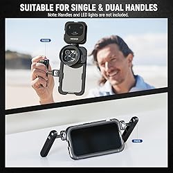 NEEWER 15 Pro Cage Phone Video Rig with Snap On