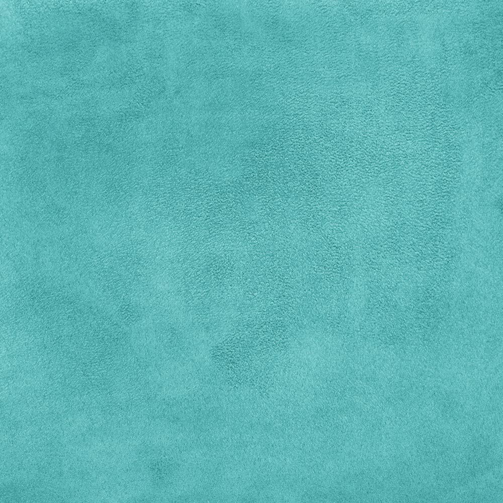 Luxury Faux Suede Fabric Material 225g - Turquoise, 1metre 150cm x 100cm — image 1