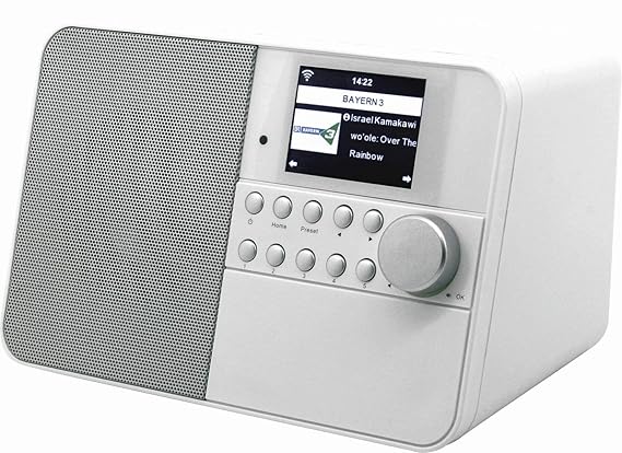 Soundmaster IR6000WE Internet Radio Musiknetzwerkplayer WiFi Lineout Kopfhöhreranschluss