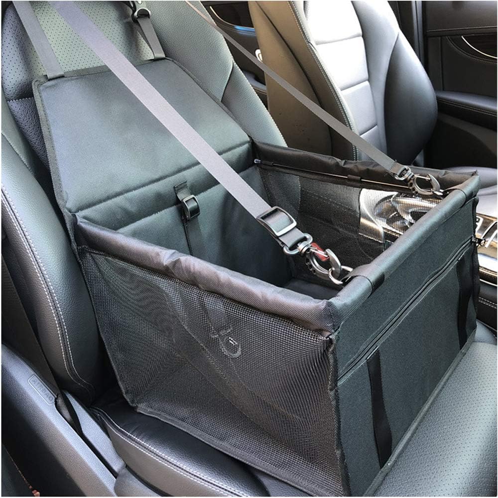 MENGQI Dog Car Seat Upgrade, Dog Booster Car Seat Cover Suitable for Small and Medium-sized Dogs Washable