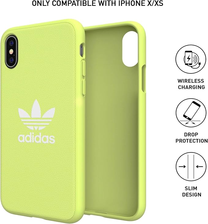yellow adidas phone case