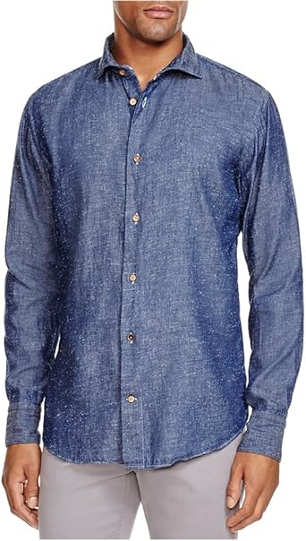eleventy denim shirt
