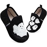 WateLves Kids Toddler Slippers Girls Boys Slip on House Shoes Lightweight Anti Slip Sock Slippers Winter Indoor Outdoor Walking Shoes