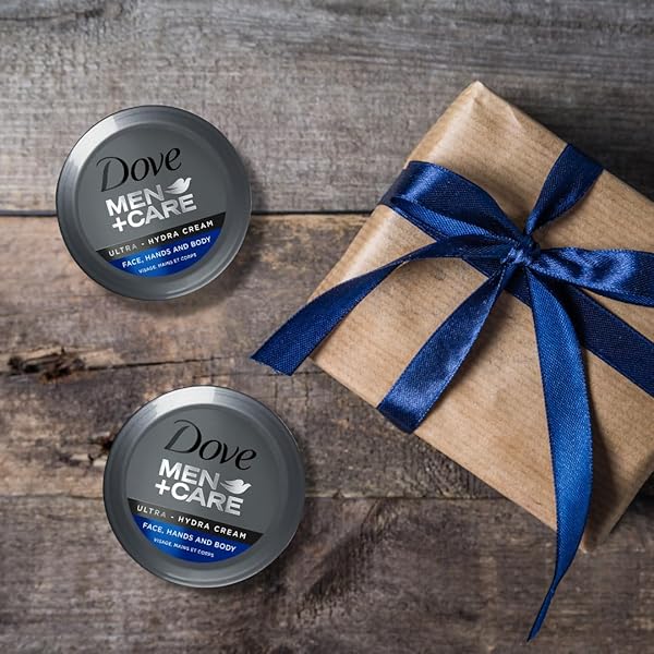 DOVE MEN+CARE ULTRA HYDRA CREAM, FACE, HANDS AND BODY CARE, ALL SKIN TYPES, 5.07 OZ