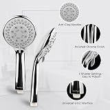BauTangLe Shower Head 5 Settings Universal 67in Hose Holder Set Upgraded 2025 view 3