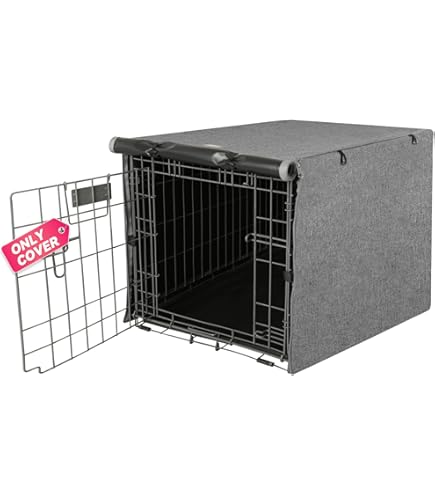 Mud River Dixie Insulated Kennel Cover, Large, Brown