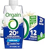 Orgain Clean Protein Shake, Grass Fed