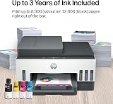 HP Smart Tank 7605 All in One Printer Colour Wireless Ethernet 2 Sided view 4