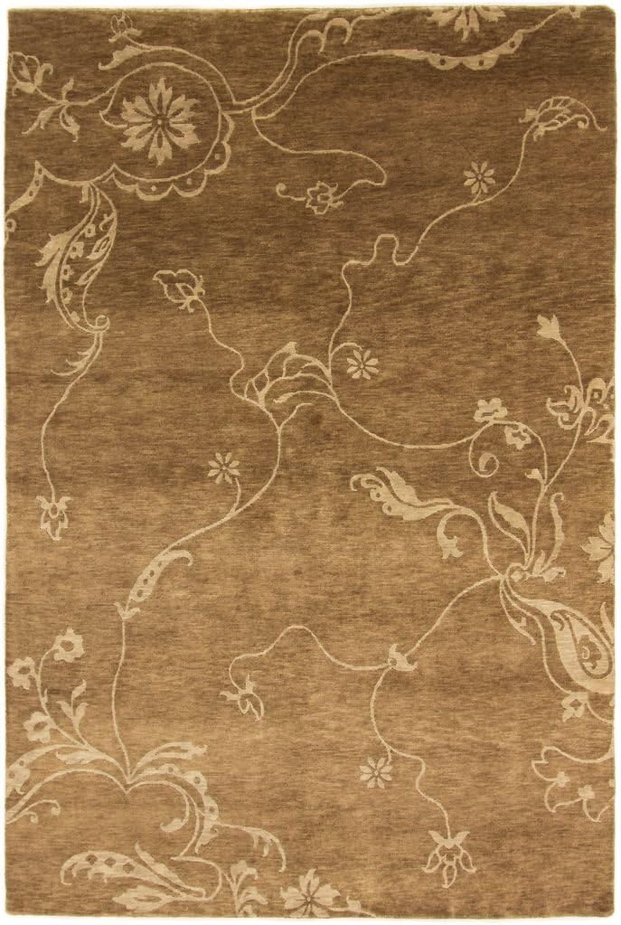 CarpetFine: Nepal Design rug brown 179x267 cm - Hand knotted - Floral
