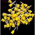 Mydent VP-8105T T-Mix Mixing Tip, Yellow, Pack of 48