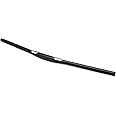 BW Mountain Bike Riser Handlebar – Multiple Width and Rise Options – Matte Black