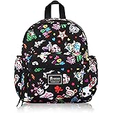 Tokidoki Unicorno Mini Backpack Daily Fashion Shoulder Bag Large Capacity Portable Travel Backpack Casual Daypack(black)