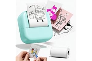 Phomemo Mini Pocket Printer- M02X Inkless Printer Blutooth Thermal Portable Sticker Printer for Study, DIY Scrapbook, Photos,