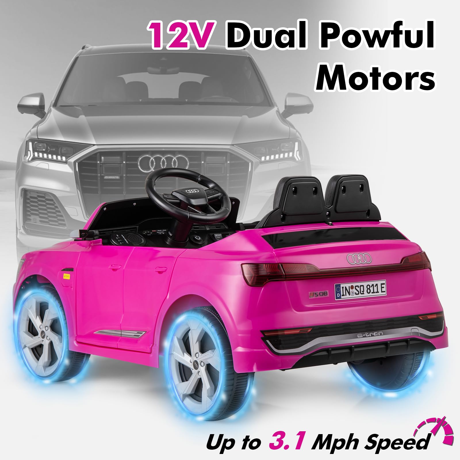 Audi SQ8 Ride-On Car Image 3
