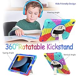 BMOUO iPad 9th/8th/7th Generation Case - iPad 10.2