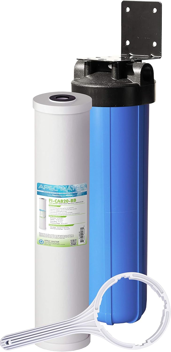 APEC Water Systems CB1-CAB20-BB APEC Whole House Carbon Water Filter