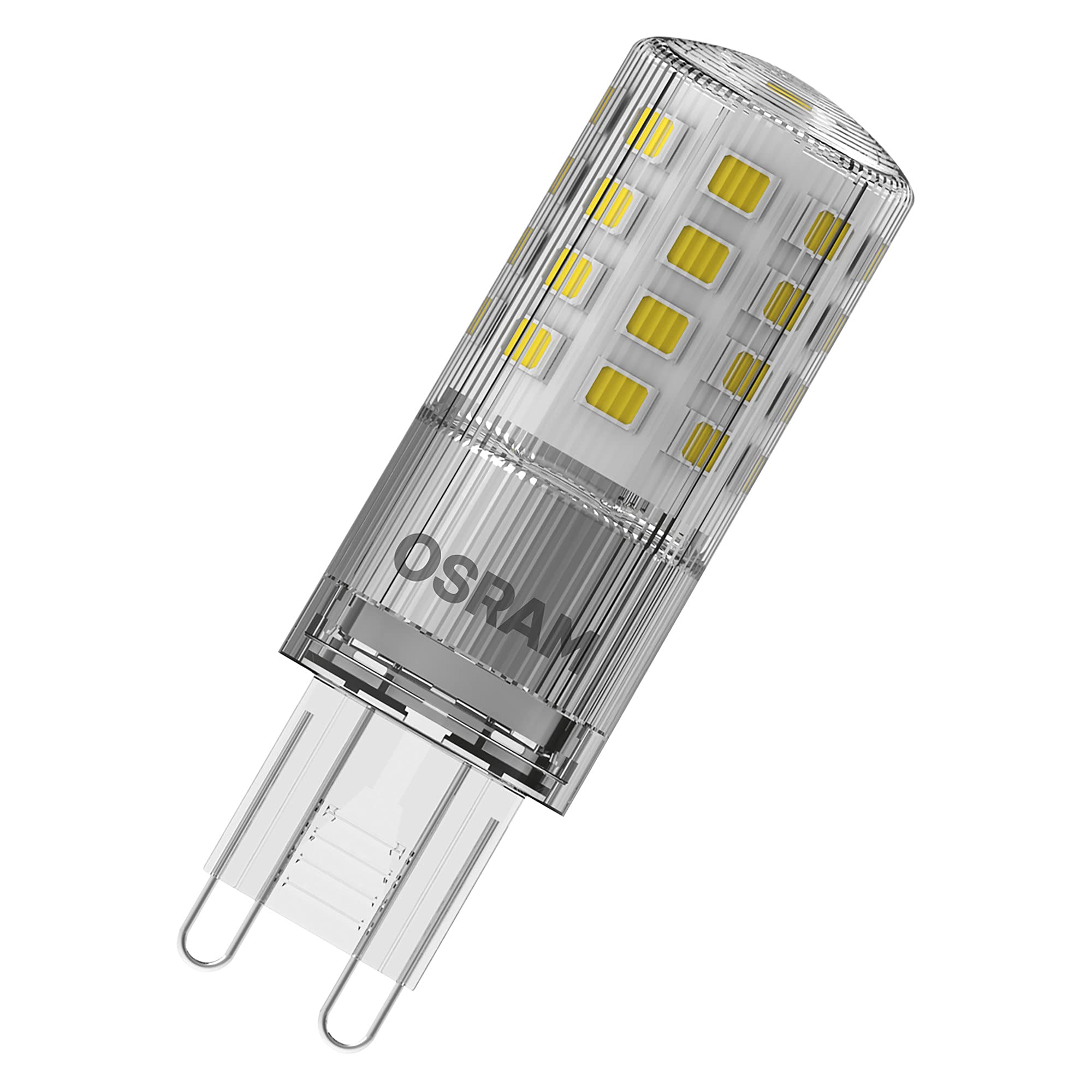 Osram Dimmable LED Bulbs with retrofit Plug-in Socket G9, Energy Saving, Warm White, Extra Long Service Life (25,000H), PARATHOM DIM LED PIN G9 40 4 W/2700 K G9