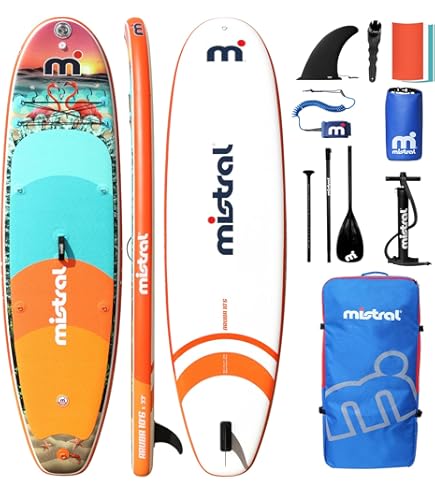 Amazon.com : Mistral Inflatable Stand Up Paddle Board, 10'6