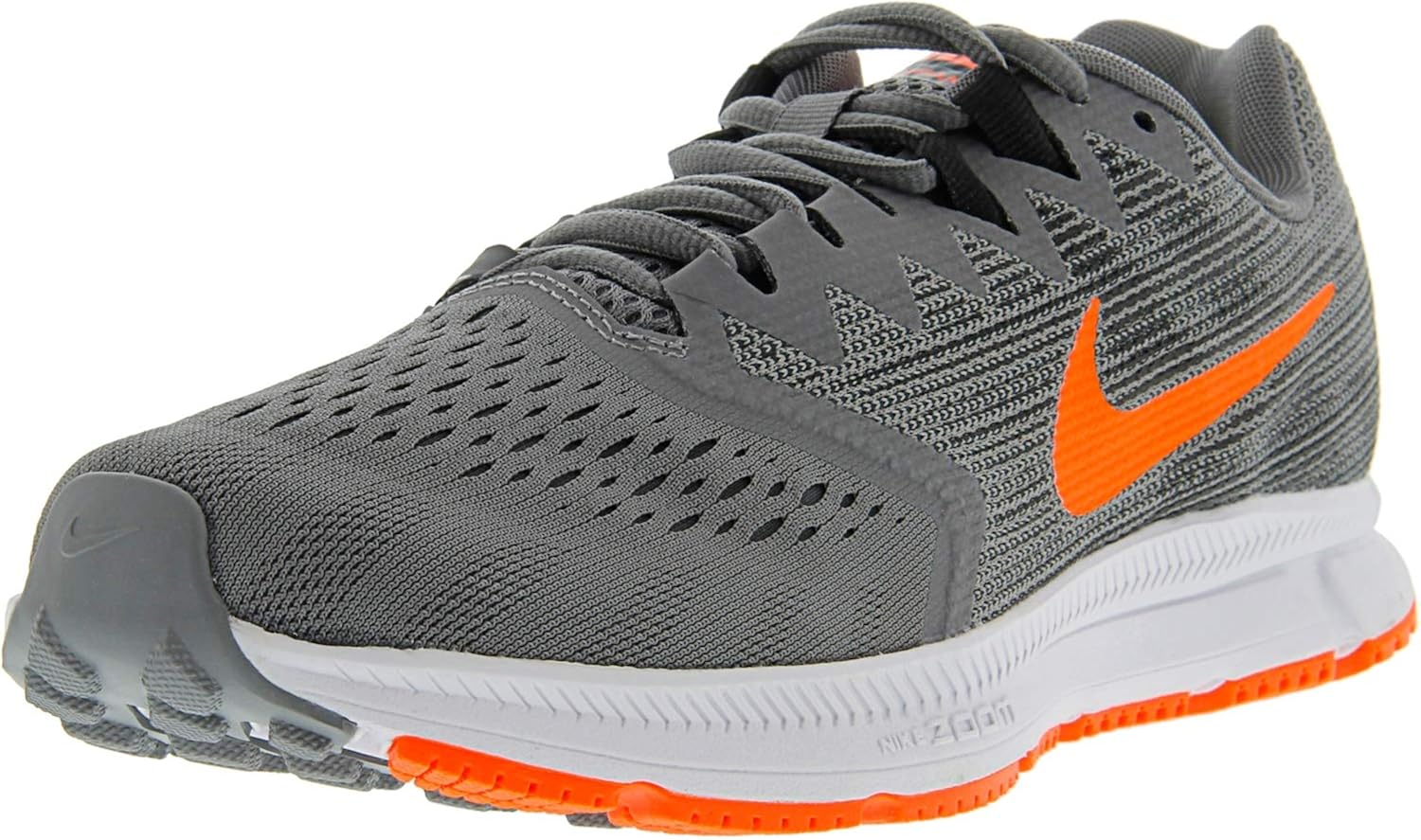 Nike Men's Zoom Span 2 AnkleHigh Running Shoe Grey Size 9.5 UK