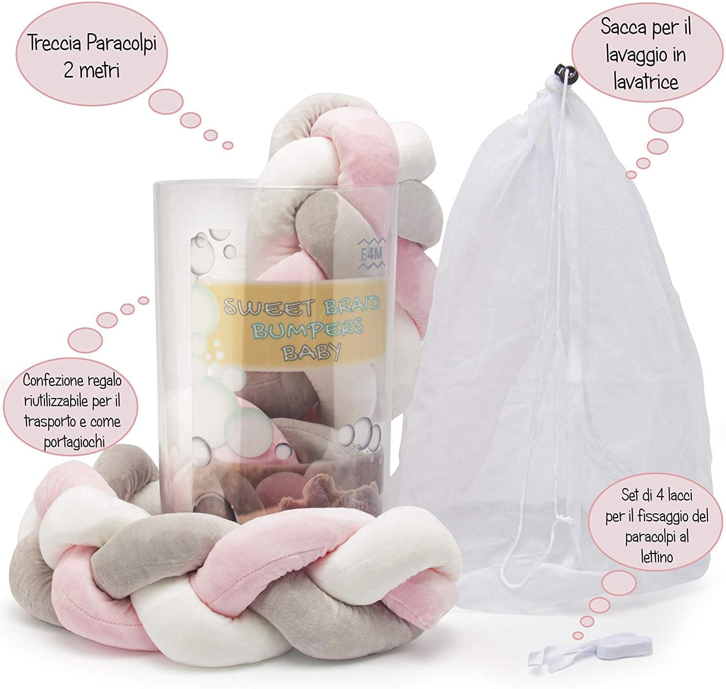 baby cot side cushions