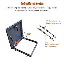 Rooftop Hatch Lid Rainproof, Attic Skylight