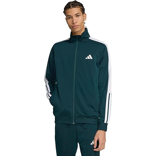 adidas Originals Men's Graphics Y2K Track Top Black/Orange Rush X