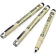 Sakura Pigma Micron PN Fineliner Pens - 0.4/0.5mm - Blue Black - Pack of 3