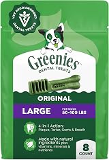 Greenies Original Large Dental Dog Treats 12 oz 8-count Pack view 1