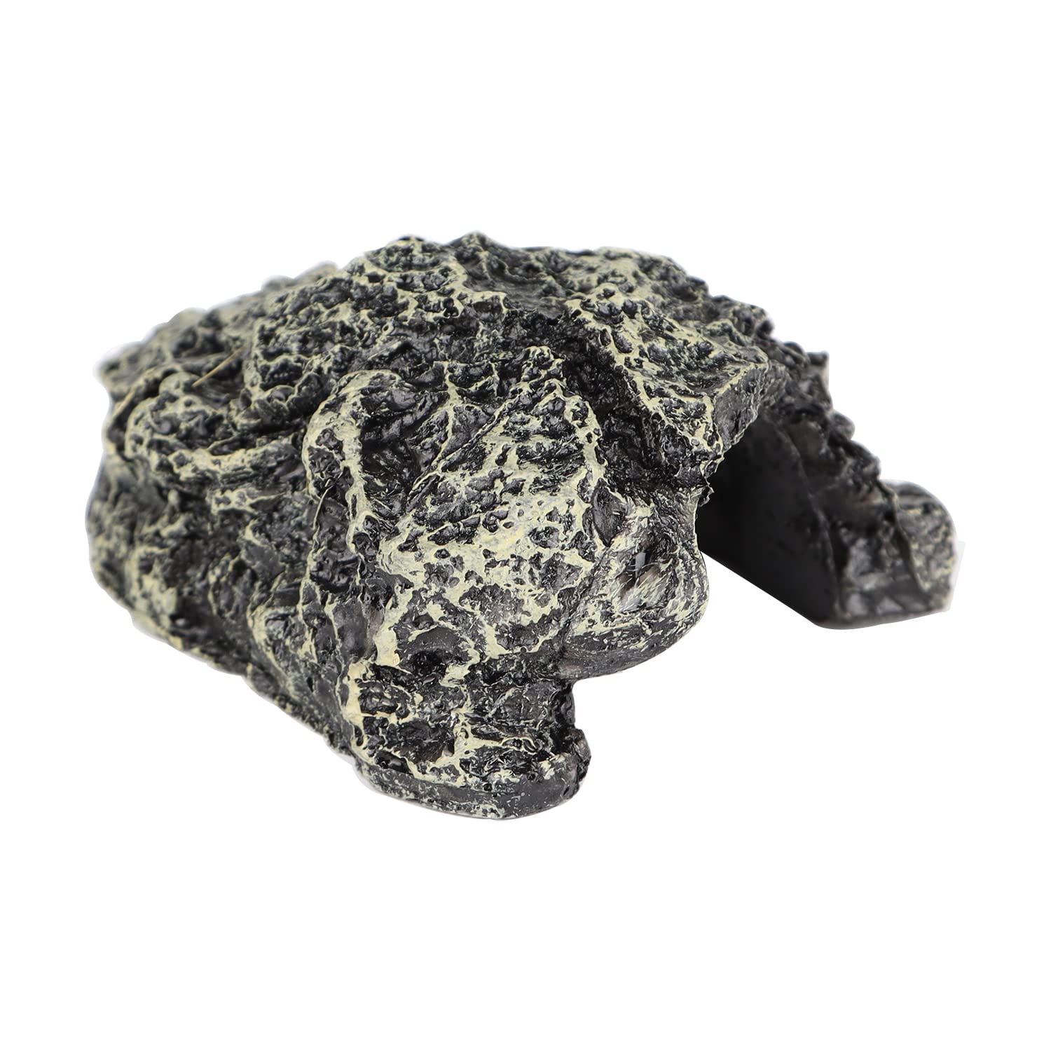 Photo 1 of Reptile Hide and Cave - Resin Amphibian Hideouts Cave Size 1.57"x0.98", Habitat for Mini Amphibian Turtles Bearded Dragon Lizards Snakes Crab Gecko Leopard Fish