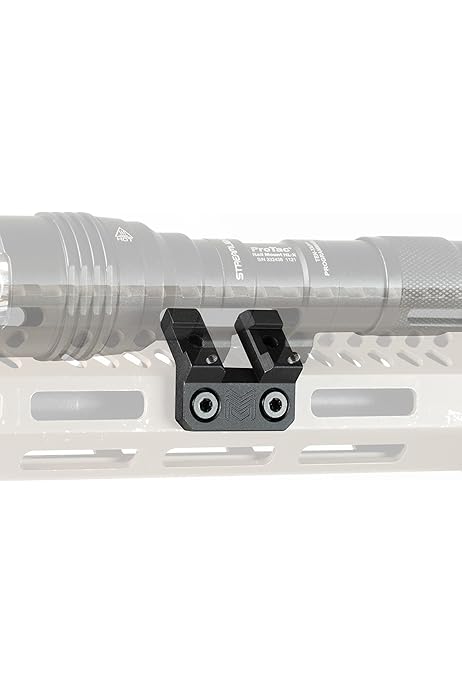 SBGJMY Tactical Mlok Et Keymod Mount Low Profile Offset Side Longbar Light Mount Pour Lampes De Poche M300 M600, Arme Légère Pistolet Airsoft Accessoires 45 Degrés Pistolet Rail Côté Pour Torche