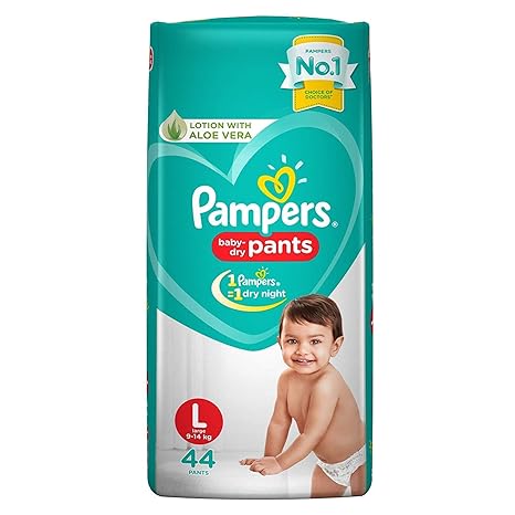 pampers dry pants large price