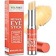 Retinol Eye Balm Stick with Bakuchiol: Under Eye Cream for Dark Circles Puffiness Eye Bags Wrinkles Fine Lines - Hyaluronic A