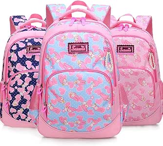 ASD Alumnos y niñas Mochilas de Dibujos Animados de reducción de Carga