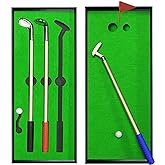 SANTA CASA Golf Pen Set, Mini Desktop Golf Putting Green Game | Funny Golf Gifts for Golfers, Boss &amp; Coworkers, Office Desk Toy, Stocking Stuffers, Stress Relief Gadget, Golf Pens Game