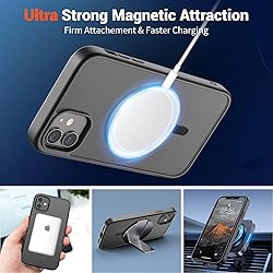SUPFINE Magnetic for iPhone 12 Mini Case & iPhone