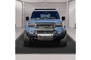 MOPHOTO Garage Floor Mat, Non-Slip PVC Under Car Waterproof Containment Mats (8'6'' x 21'4''), Heavy Duty Garage Parking Mat 