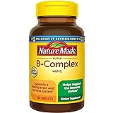 Nature Made Super B Complex with Vitamin C and Folic Acid, Dietary Supplement for Immune Support, 140 Tablets, 140 Day Supply