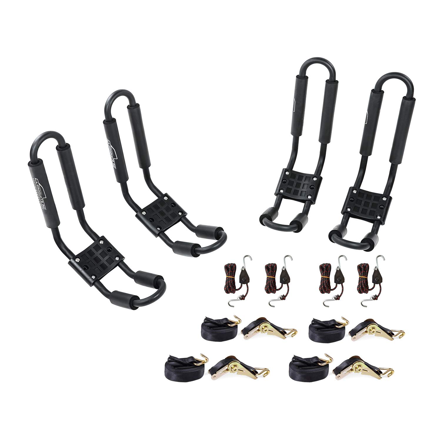 Buy AARacks 2 Pair JBar Rack for Kayak Canoe Boat Carrier Roof Top on