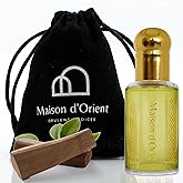 Spanish Sandalwood 12 mL, a Handcrafted Perfume Oil for Women and Men in Attar Style. Aromatherapy Grade Parfum and Body Massage Oil (Sandalo) – Alcohol Free, Long Lasting Oil, Compliment Magnet