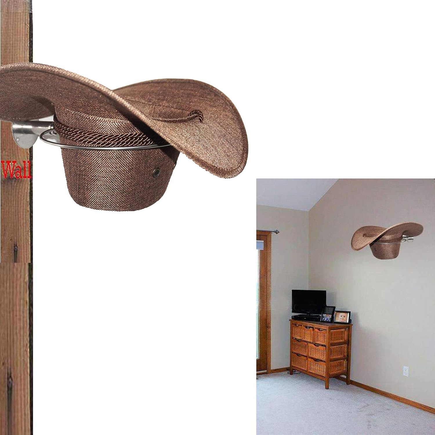 Cowboy Hat Rack Cowboy Hat Holder Coyboy Hat Organizer Coyboy Hat Display Easy to