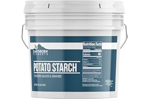 Earthborn Elements Potato Starch (1 Gallon), Thickener For Sauces, Soup, & Gravy (104 Ounce)