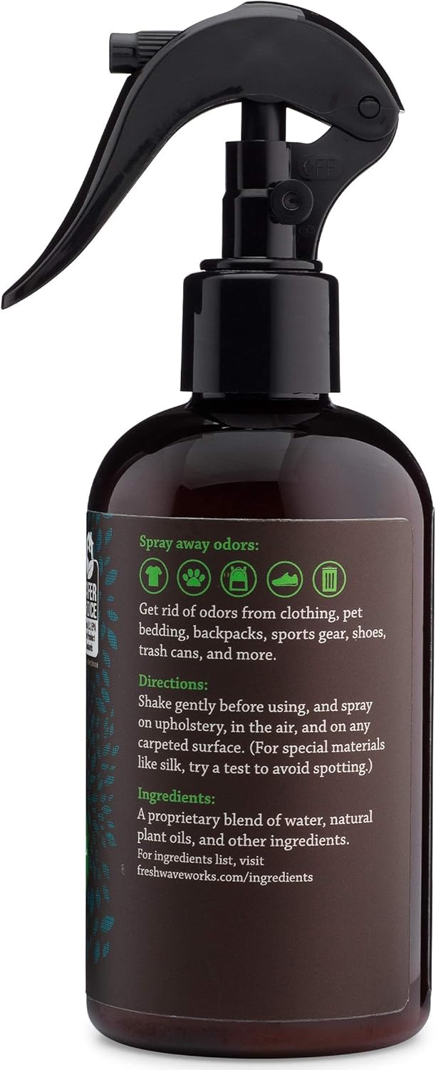 Fresh Wave Odor Eliminator Spray & Air Freshener, 8 fl. oz, Natural Ingredients (Pack of 2): Home & Kitchen