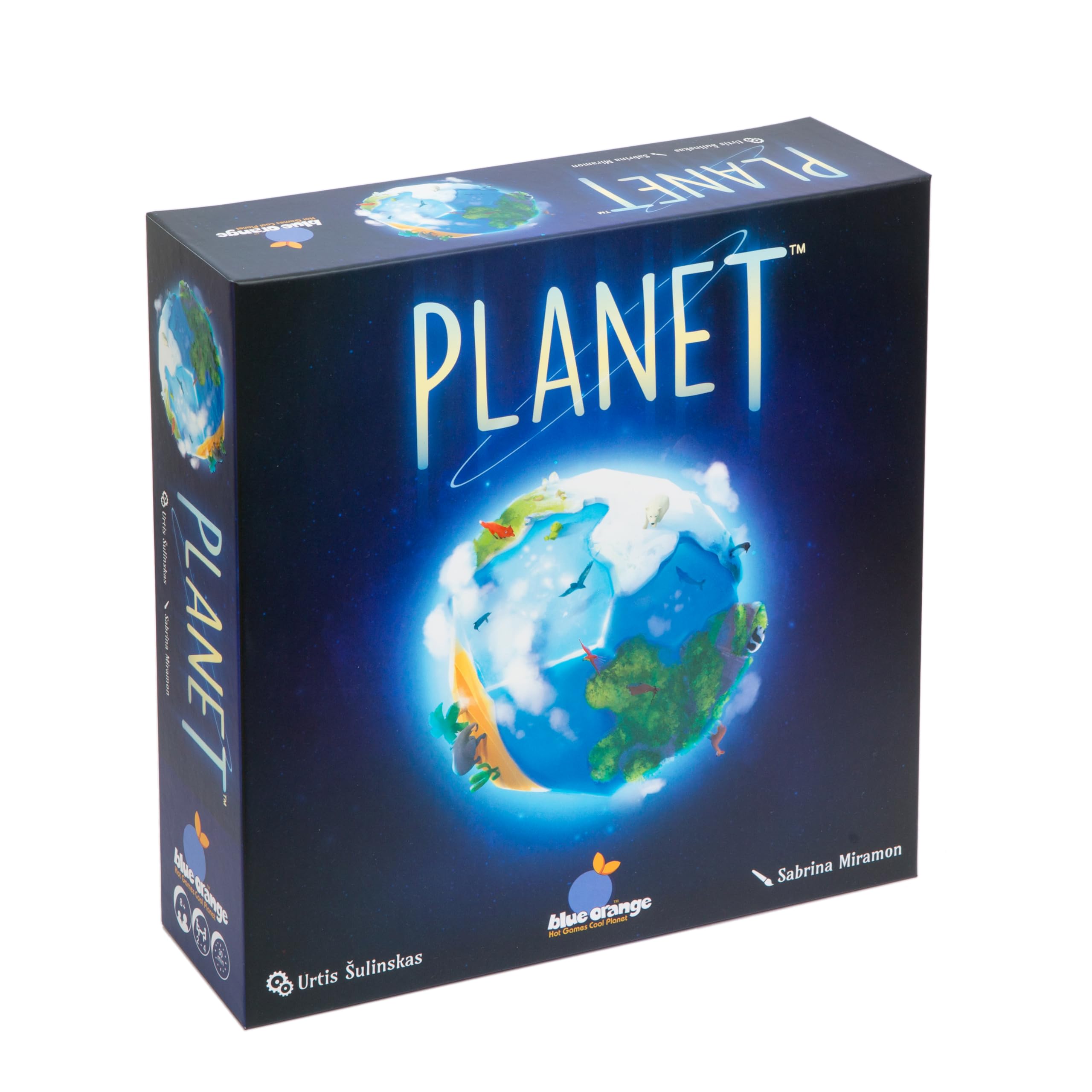Blue Orange | Planet | Board Game | Ages 8+ | 2-4 Players | 30 Minutes Playing Time