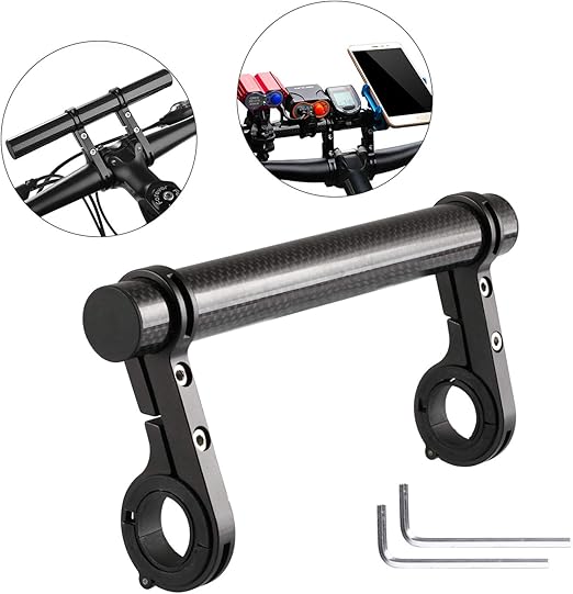 Extensor De Guidão Para Bicicleta Yizhet - 20cm Para GPS E Telemóvel
