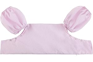 THOVSMOON Toddler Kids Gingham Seersucker Flotation Device Cover Baby Swim Puddle Jumper Cover Life Jacket/Life Vest