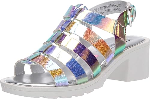 steve madden iridescent sandal