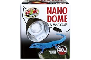 Zoo Med Nano Dome Single Lamp Fixture, 40 Watt
